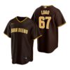 San Diego Padres Team Black Fashion Replica Jersey