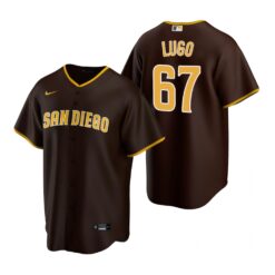 San Diego Padres Seth Lugo Brown Road Replica Jersey