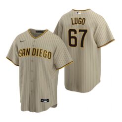 San Diego Padres Seth Lugo Tan Alternate Replica Jersey