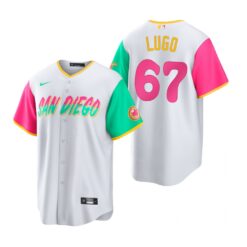 San Diego Padres Seth Lugo White 2022 City Connect Replica Jersey