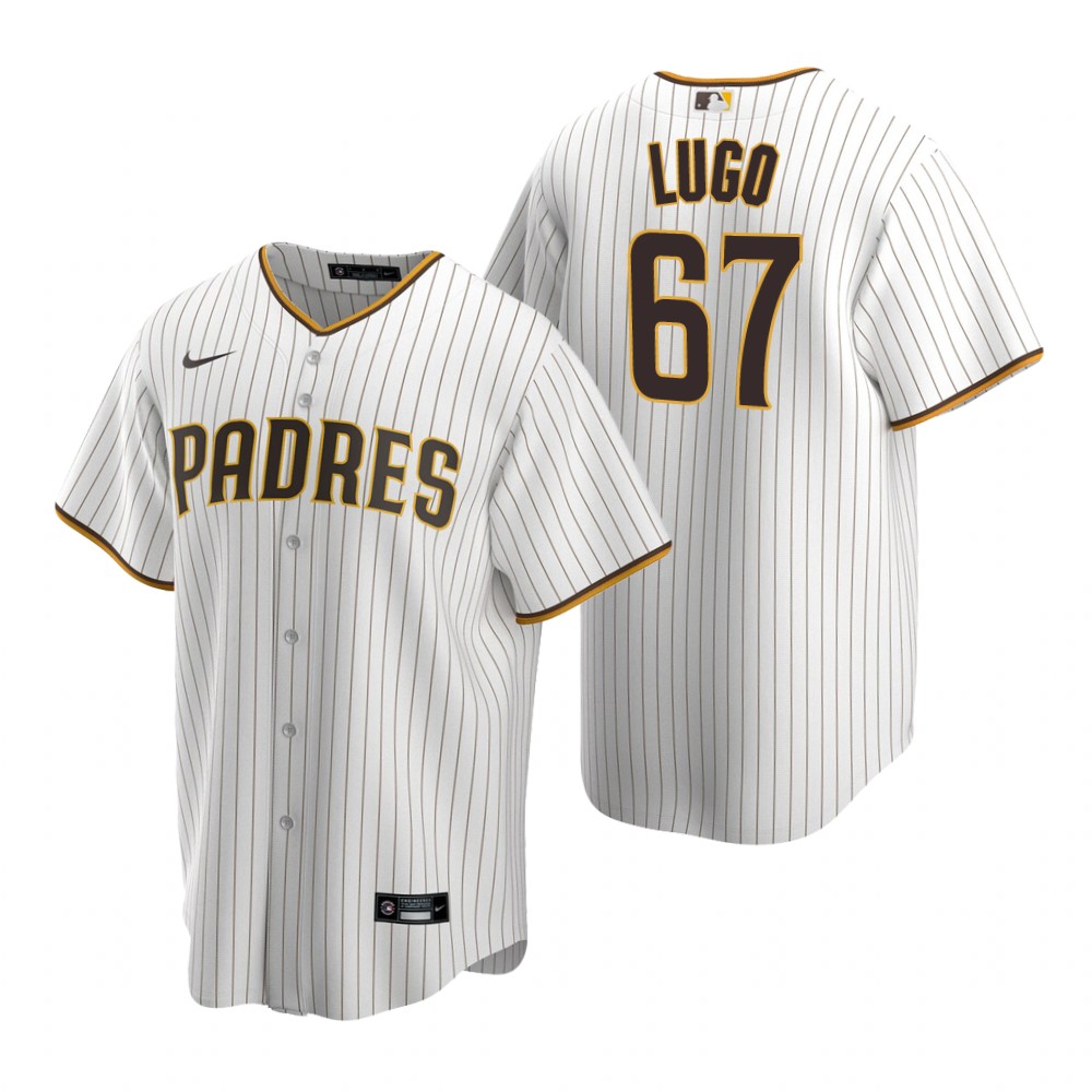 San Diego Padres Seth Lugo White Brown Home Replica Jersey San Diego Padres Seth Lugo White Brown Home Replica Jersey
