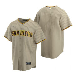 San Diego Padres Team Sand Brown Replica Alternate Jersey