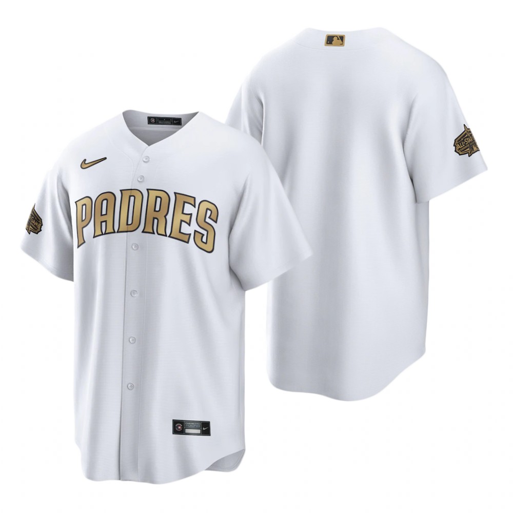 San Diego Padres Team White 2022 All-Star Game Replica Jersey San Diego Padres Team White 2022 All-Star Game Replica Jersey