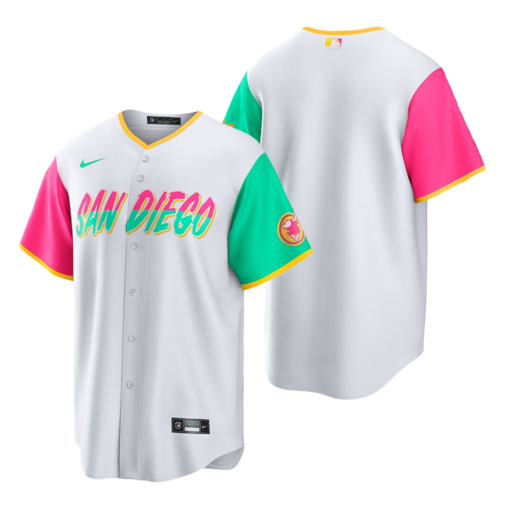 San Diego Padres Team White 2022 City Connect Replica Jersey San Diego Padres Team White 2022 City Connect Replica Jersey
