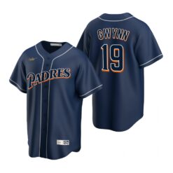 San Diego Padres Tony Gwynn Navy Cooperstown Jersey