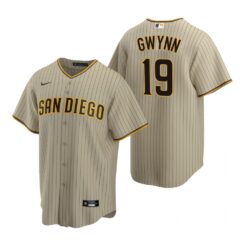 San Diego Padres Tony Gwynn Sand Brown Replica Alternate Jersey
