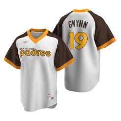 San Diego Padres Tony Gwynn White Cooperstown Home Jersey