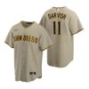 San Diego Padres Yu Darvish White Brown Replica Home Jersey