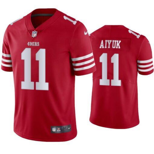 San Francisco 49ers Brandon Aiyuk Scarlet Limited Jersey
