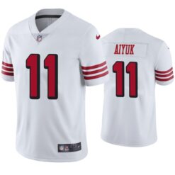 San Francisco 49ers Brandon Aiyuk White Color Rush Limited Jersey