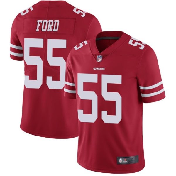 San Francisco 49ers Dee Ford Red Limited Jersey San Francisco 49ers Dee Ford Red Limited Jersey