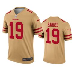 San Francisco 49ers Deebo Samuel Gold Inverted Limited Jersey
