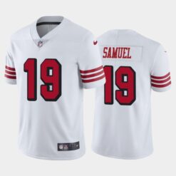 San Francisco 49ers Deebo Samuel White Color Rush Limited Jersey
