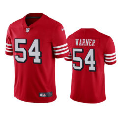 San Francisco 49ers Fred Warner Scarlet Alternate Limited Jersey