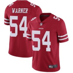 San Francisco 49ers Fred Warner Scarlet Limited Jersey