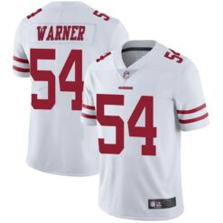 San Francisco 49ers Fred Warner White Limited Jersey