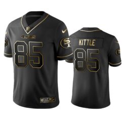 San Francisco 49ers George Kittle Black Golden Limited Jersey