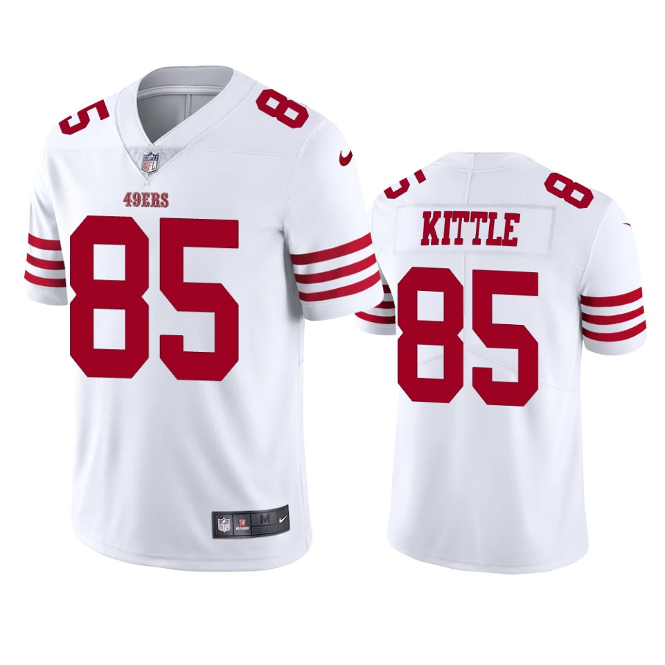 San Francisco 49ers George Kittle White 2022-23 Limited Jersey San Francisco 49ers George Kittle White 2022-23 Limited Jersey