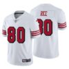 San Francisco 49ers Jerry Rice Red Throwback Limited Jersey