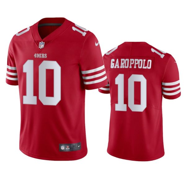 San Francisco 49ers Jimmy Garoppolo 2022-23 Scarlet Limited Jersey San Francisco 49ers Jimmy Garoppolo 2022-23 Scarlet Limited Jersey