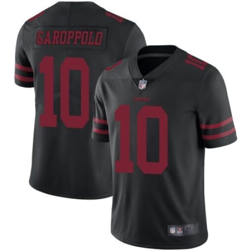 San Francisco 49ers Jimmy Garoppolo Black Limited Jersey