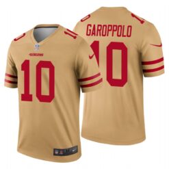 San Francisco 49ers Jimmy Garoppolo Gold Inverted Limited Jersey