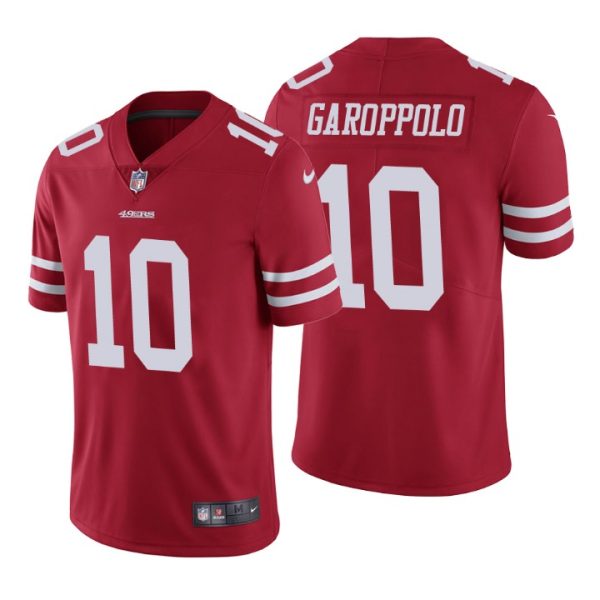San Francisco 49ers Jimmy Garoppolo Red Limited Jersey San Francisco 49ers Jimmy Garoppolo Red Limited Jersey