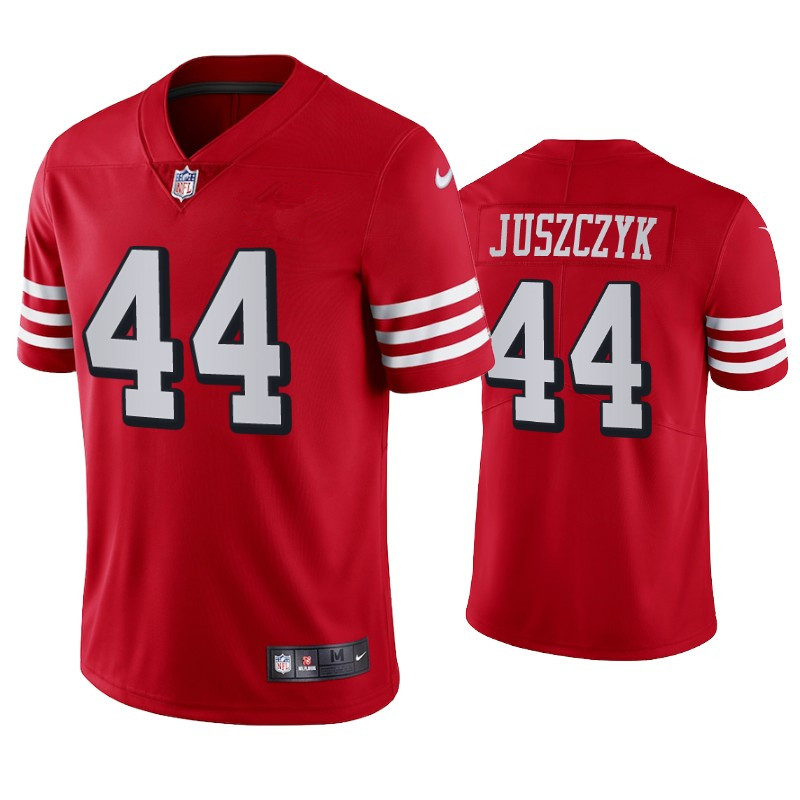 San Francisco 49ers Kyle Juszczyk Scarlet Alternate Limited Jersey San Francisco 49ers Kyle Juszczyk Scarlet Alternate Limited Jersey