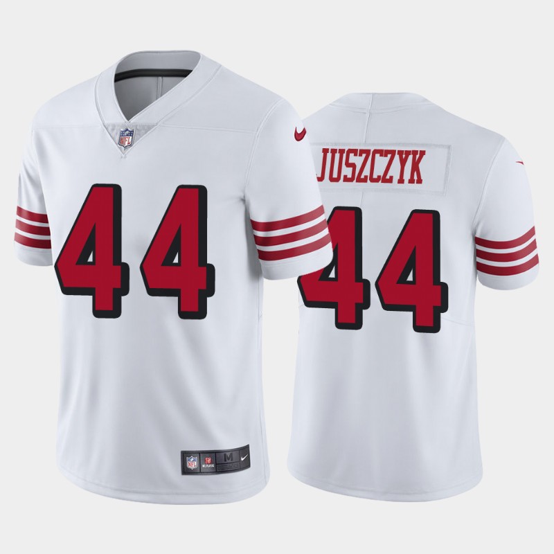 San Francisco 49ers Kyle Juszczyk White Color Rush Limited Jersey San Francisco 49ers Kyle Juszczyk White Color Rush Limited Jersey
