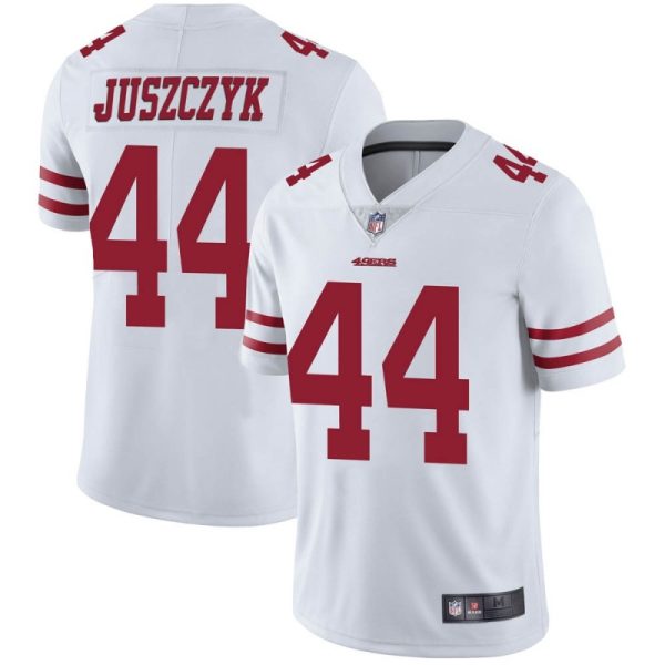 San Francisco 49ers Kyle Juszczyk White Limited Jersey San Francisco 49ers Kyle Juszczyk White Limited Jersey
