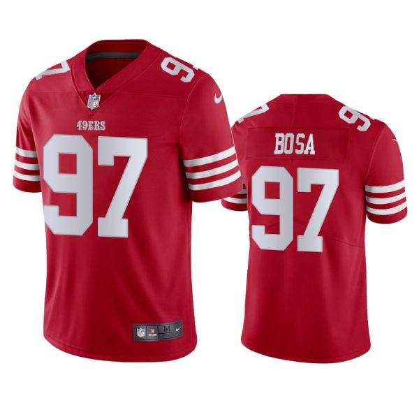 San Francisco 49ers Nick Bosa Scarlet 2022-23 Limited Jersey San Francisco 49ers Nick Bosa Scarlet 2022-23 Limited Jersey