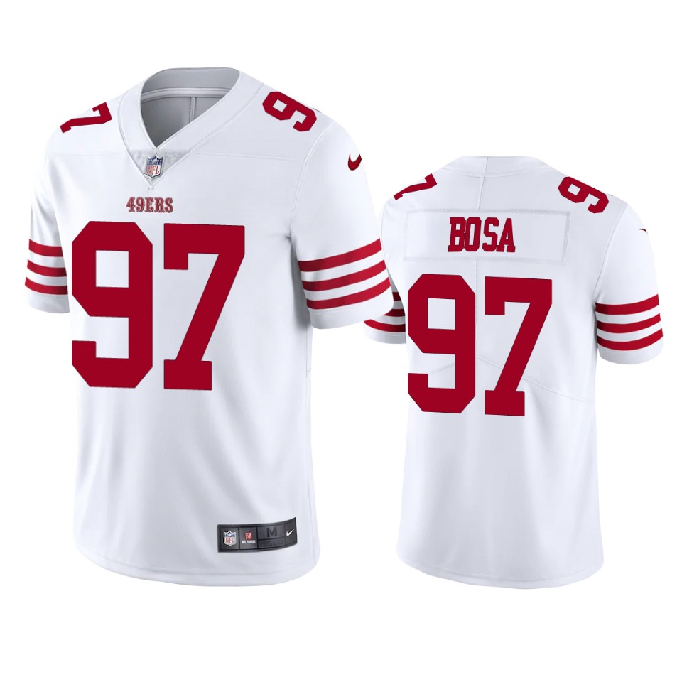 San Francisco 49ers Nick Bosa White 2022-23 Limited Jersey San Francisco 49ers Nick Bosa White 2022-23 Limited Jersey