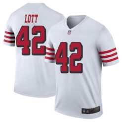 San Francisco 49ers Ronnie Lott White Color Rush Limited Jersey