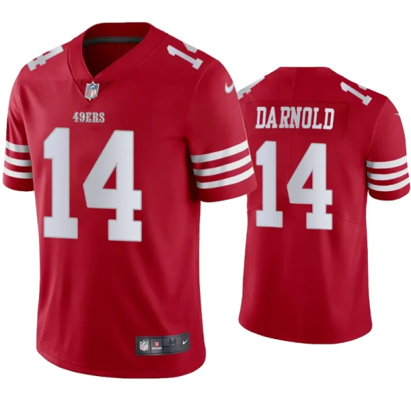 San Francisco 49ers Sam Darnold Scarlet Limited Jersey San Francisco 49ers Sam Darnold Scarlet Limited Jersey