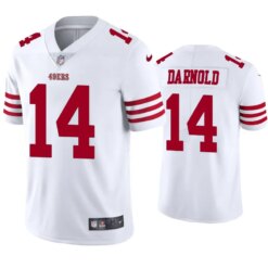 San Francisco 49ers Sam Darnold White Limited Jersey
