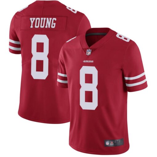 San Francisco 49ers Steve Young Red Limited Jersey