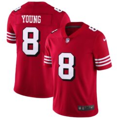 San Francisco 49ers Steve Young Red Throwback Limited Jersey
