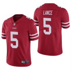 San Francisco 49ers Trey Lance Scarlet Limited Jersey