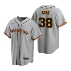 San Francisco Giants Alex Cobb Gray Road Replica Jersey
