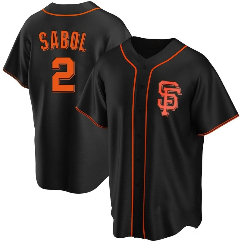 San Francisco Giants Blake Sabol Black Alternate Replica Jersey San Francisco Giants Blake Sabol Black Alternate Replica Jersey