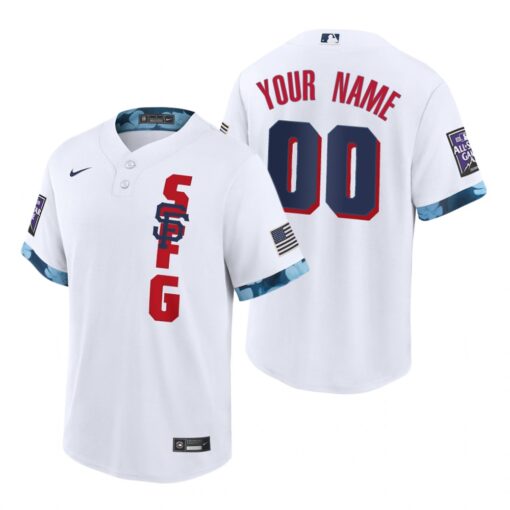 San Francisco Giants Custom White 2021 All Star Game Replica Jersey