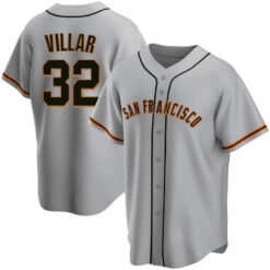 San Francisco Giants David Villar Gray Road Replica Jersey