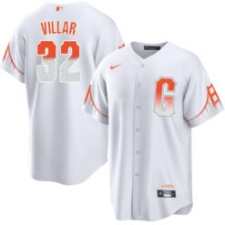 San Francisco Giants David Villar White 2021 City Connect Replica Jersey
