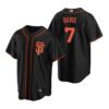 San Francisco Giants JD Davis Orange Alternate Replica Jersey