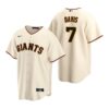 San Francisco Giants David Villar Orange Alternate Replica Jersey
