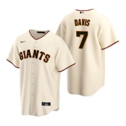 San Francisco Giants JD Davis Cream Home Replica Jersey