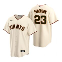 San Francisco Giants Joc Pederson Cream Replica Home Jersey