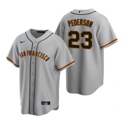 San Francisco Giants Joc Pederson Gray Road Replica Jersey
