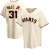 San Francisco Giants LaMonte Wade Jr Gray Road Replica Jersey