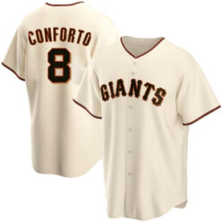 San Francisco Giants Michael Conforto Cream Home Replica Jersey